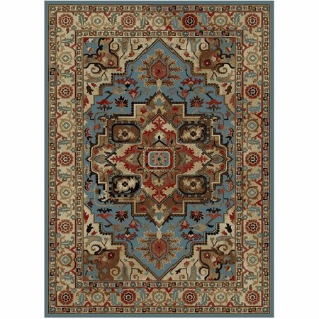 MAYBERRY RUG 2 ft. 3 in. x 7 ft. 7 in. Home Town Charisma Area Rug, Cloude HT7776 2X8